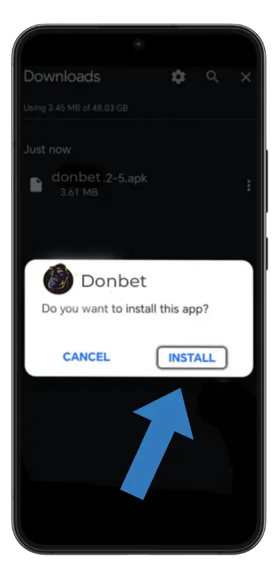 Donbet Install Application 