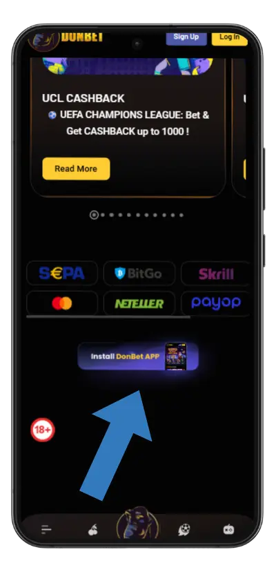 Donbet Visit Official Website