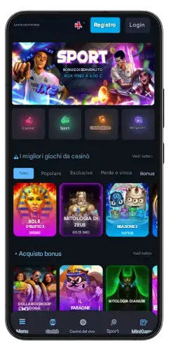 Mystake Avvia e Accedi