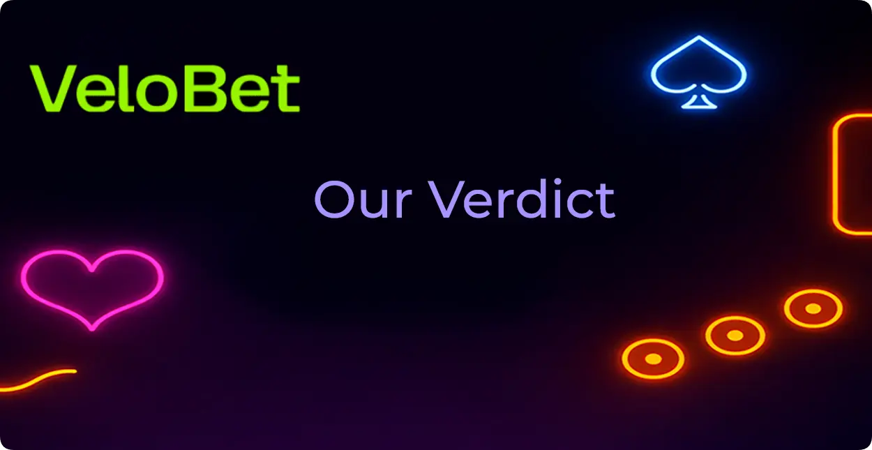 Velobet Our Verdict